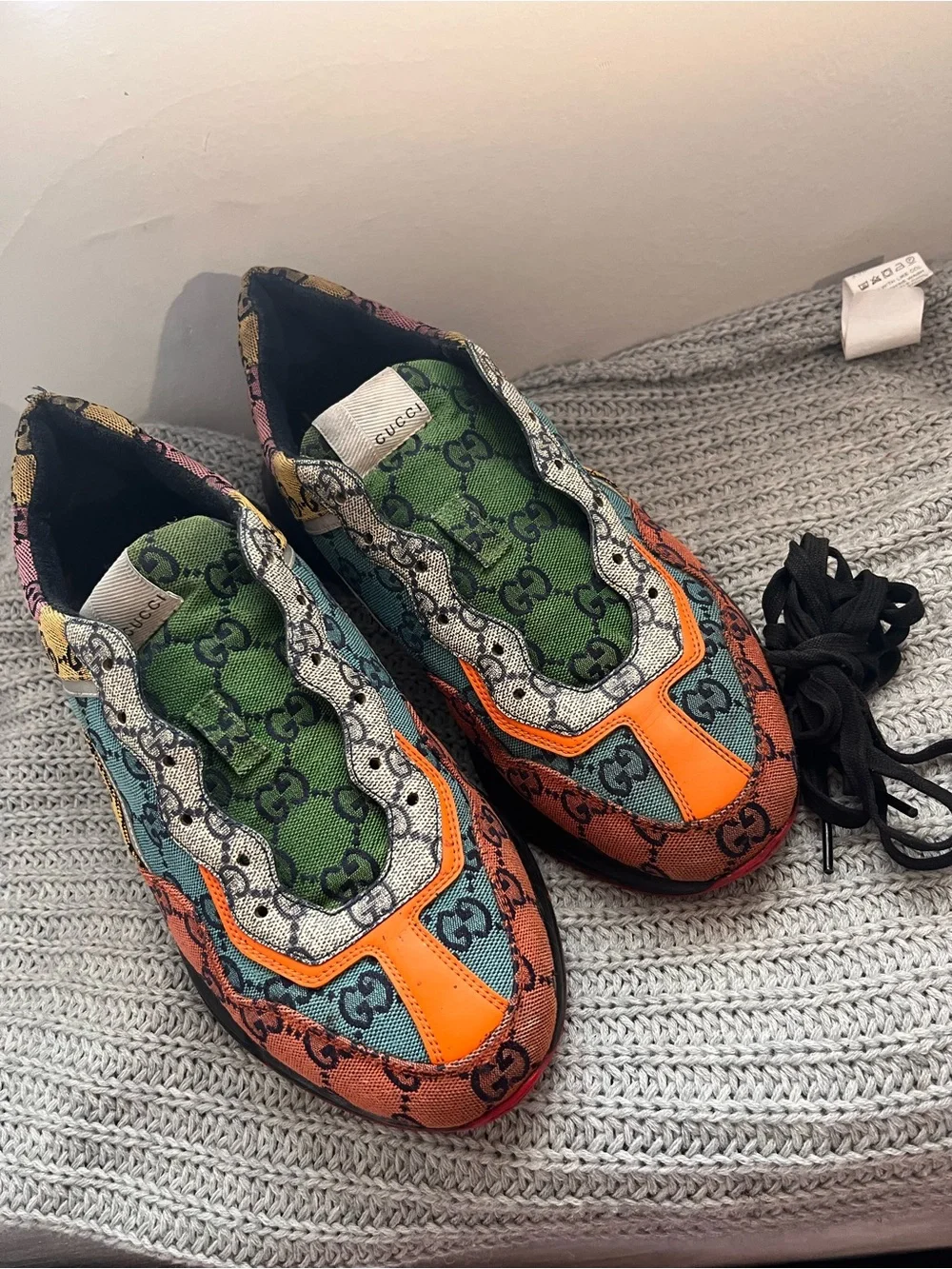 Gucci men’s Multicolor GG Sneakers